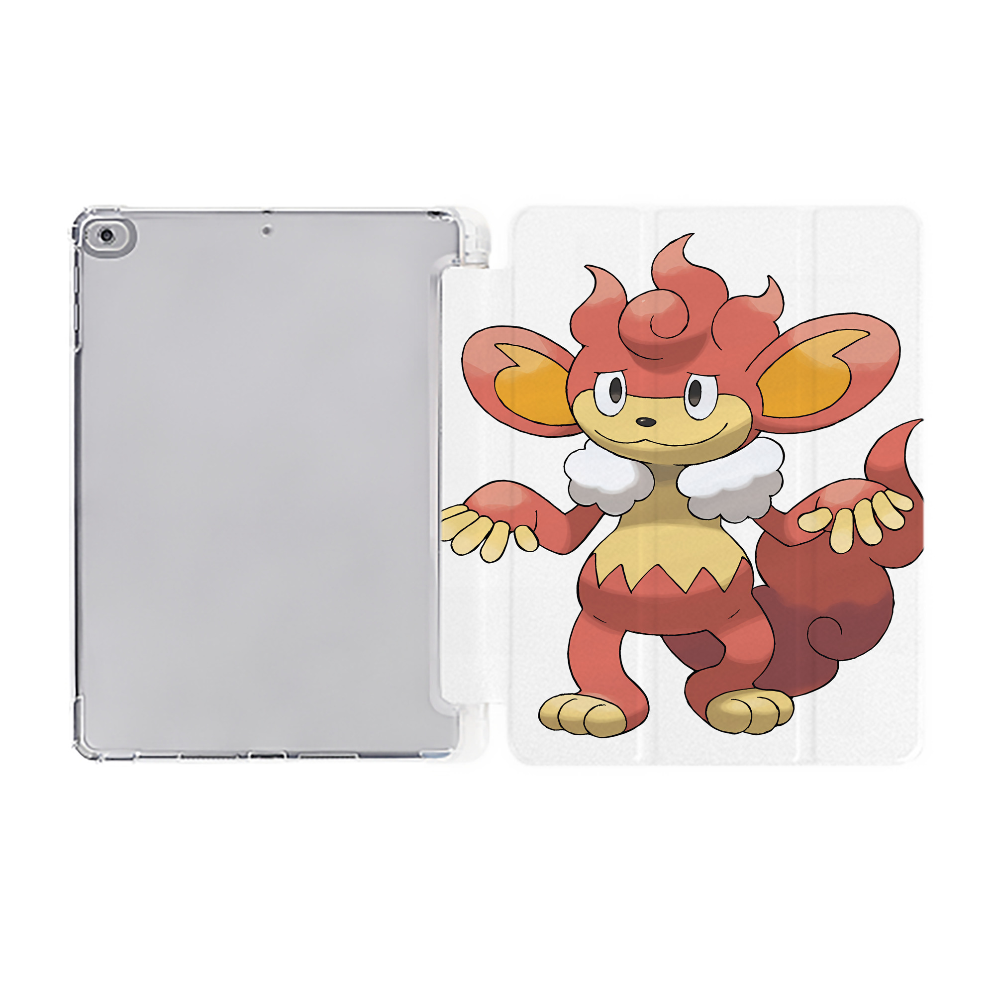 （画像用） ポケットモンスター Pokémon IPad ケース ペン収納付き 三つ折りスタンド PUレザー×シリコン 対応機種9.5/10.5/10.9インチ